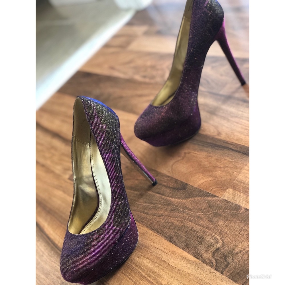 Glitter Luminess heels
